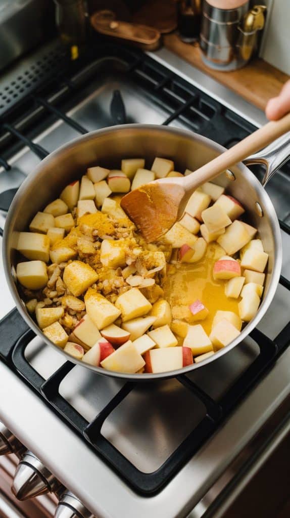 Curried Parsnip & Apple Soup