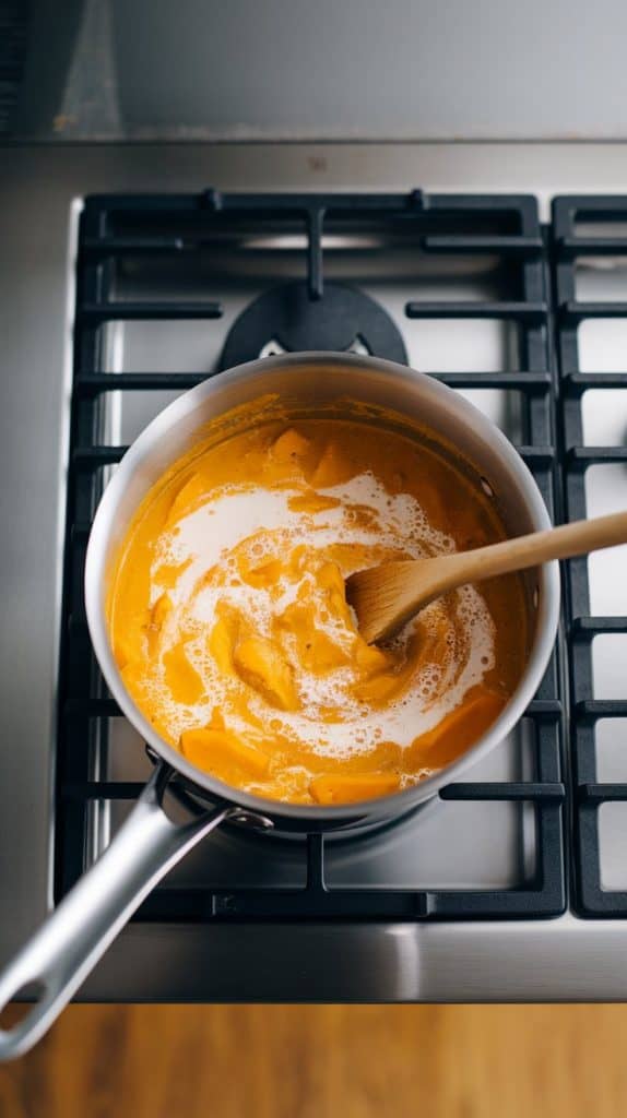 Spicy Thai Peanut Pumpkin Soup