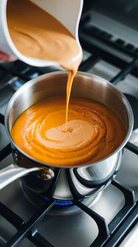 Spicy Thai Peanut Pumpkin Soup
