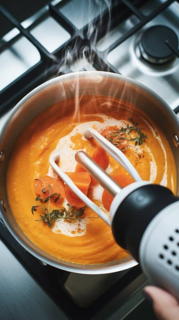 Carrot Coconut Turmeric Soup
