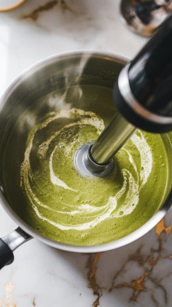 Zucchini Pesto Soup