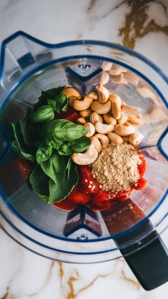 Creamy Vegan Tomato Cashew Pasta