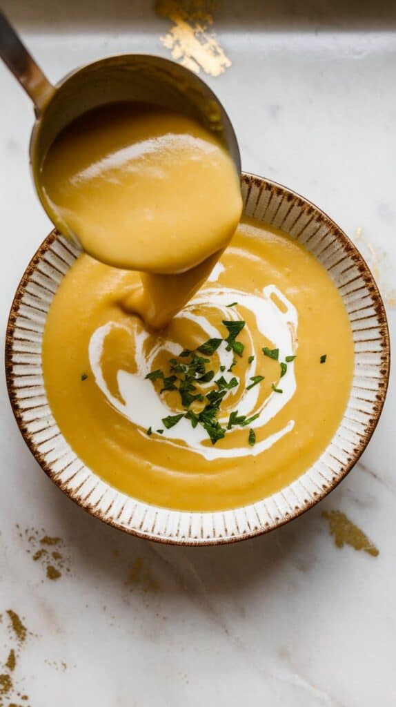 Curried Parsnip & Apple Soup