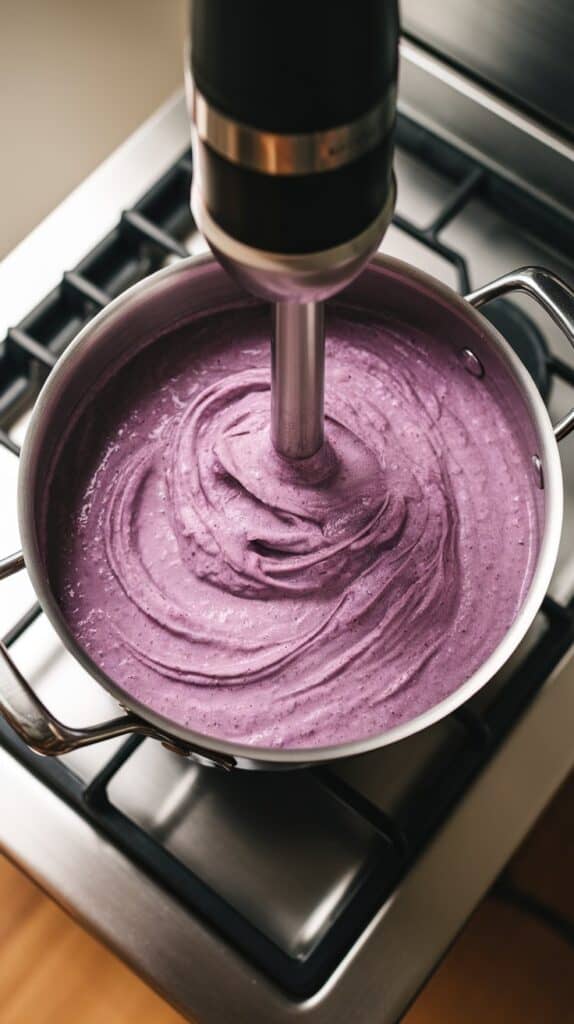 Purple Sweet Potato & Ginger Soup