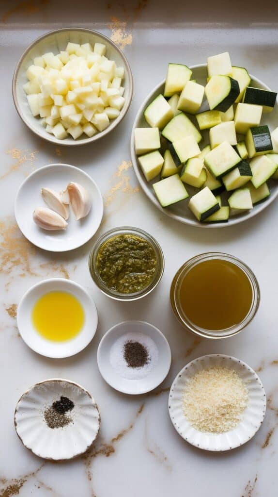 Green Pea & Basil Soup