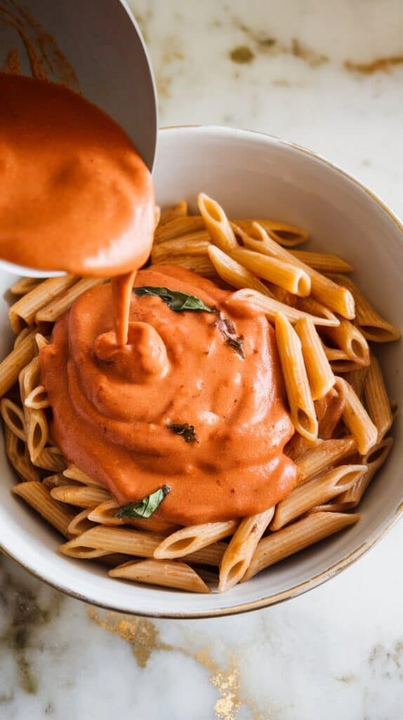 Creamy Vegan Tomato Cashew Pasta