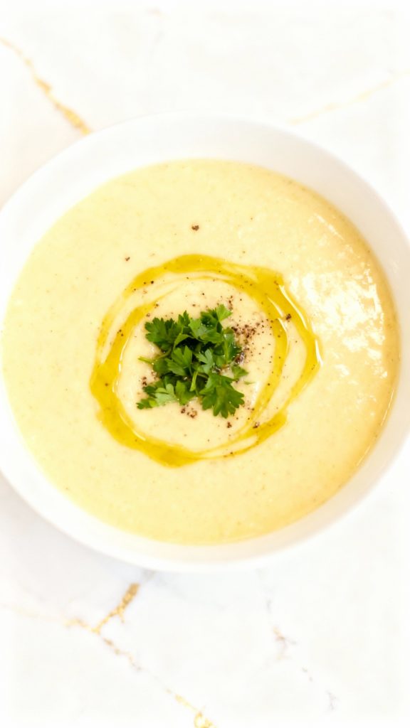 Rutabaga & Apple Soup