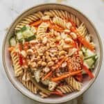 Thai Peanut Pasta Salad