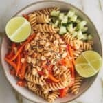 Thai Peanut Pasta Salad