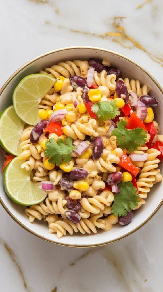 Southwest Black Bean Pasta Salad