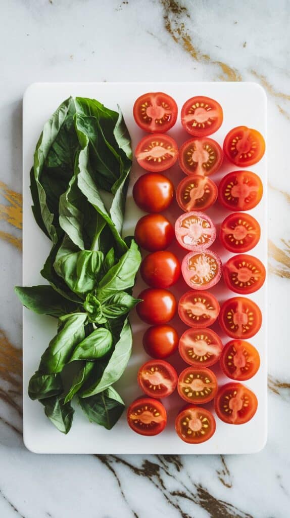 Caprese-Style Vegan Pasta Salad