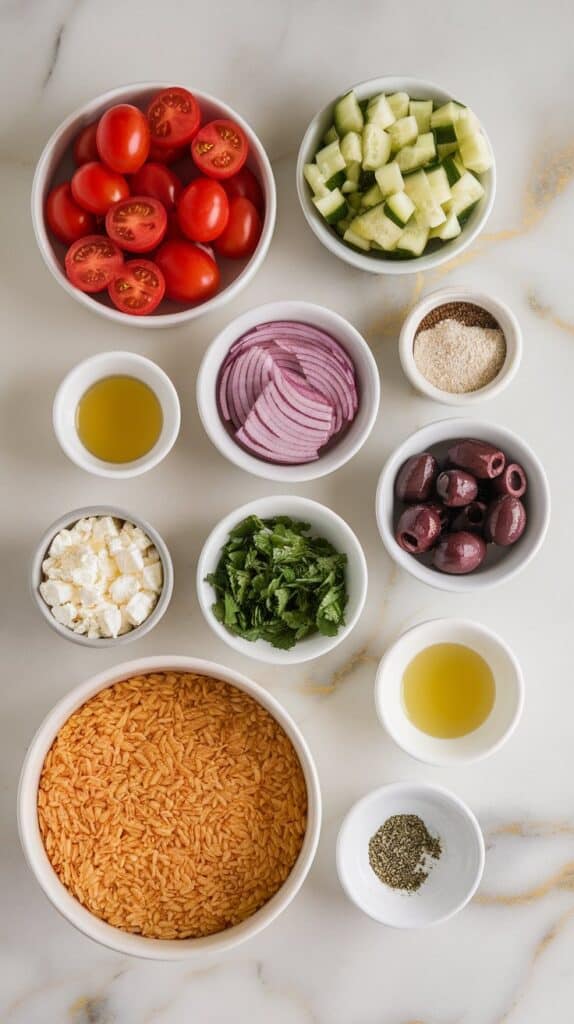 Greek-Inspired Orzo Salad