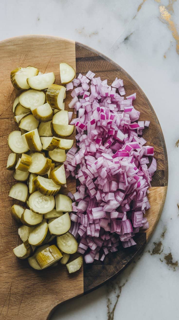 Creamy Dill Pickle Pasta Salad