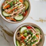 Miso-Ginger Udon Salad