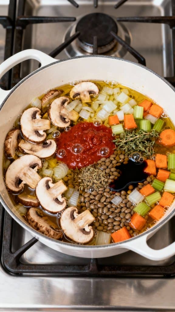 Lentil & Mushroom Shepherd&rsquo;s Pie