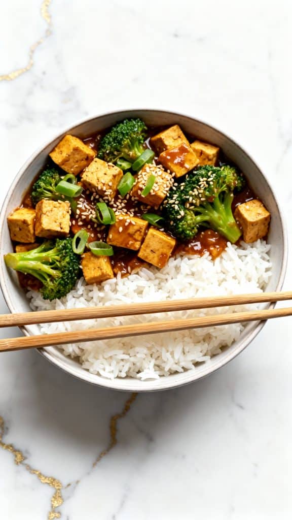 Tempeh & Broccoli Rice Bowl