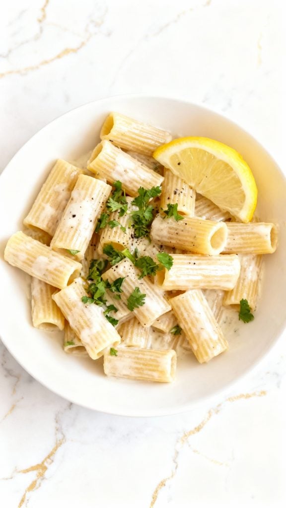 Creamy White Bean Pasta