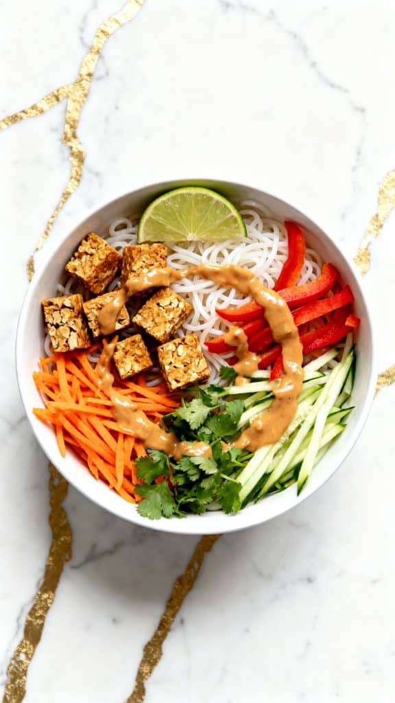 Tempeh Noodle Bowls 