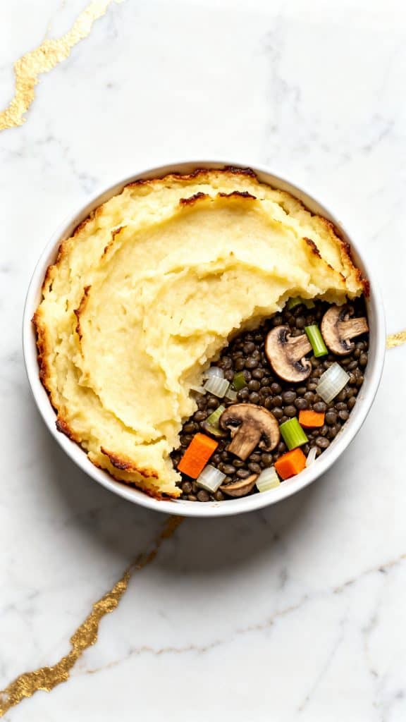 Lentil & Mushroom Shepherd&rsquo;s Pie