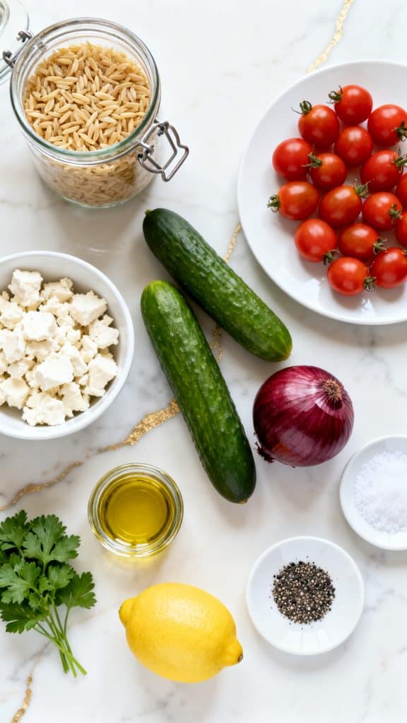 Mediterranean Orzo Salad