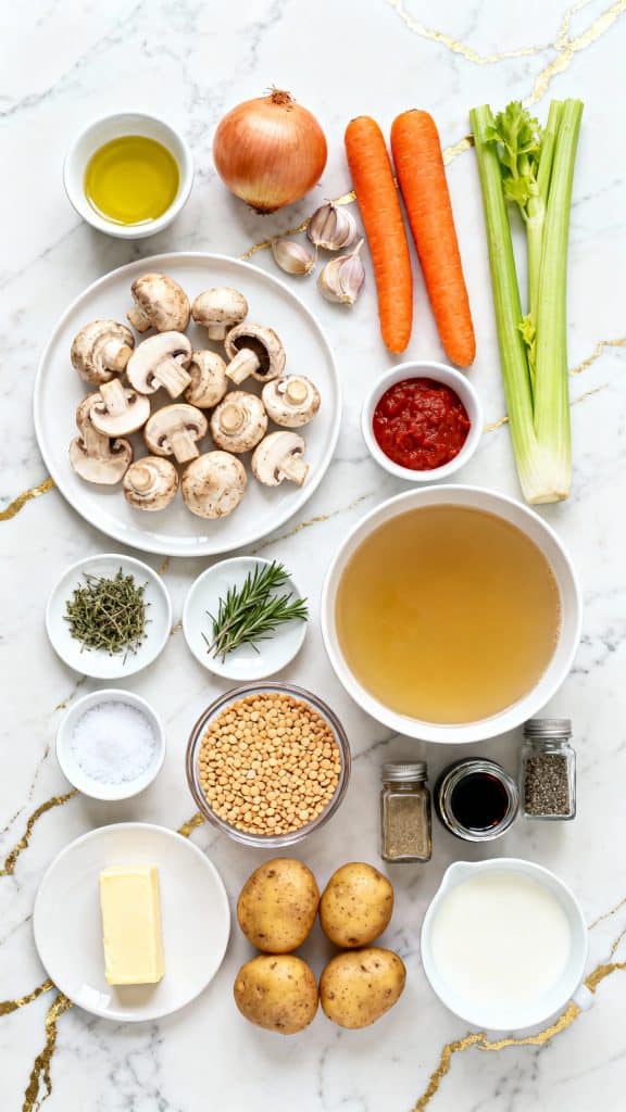Lentil & Mushroom Shepherd&rsquo;s Pie