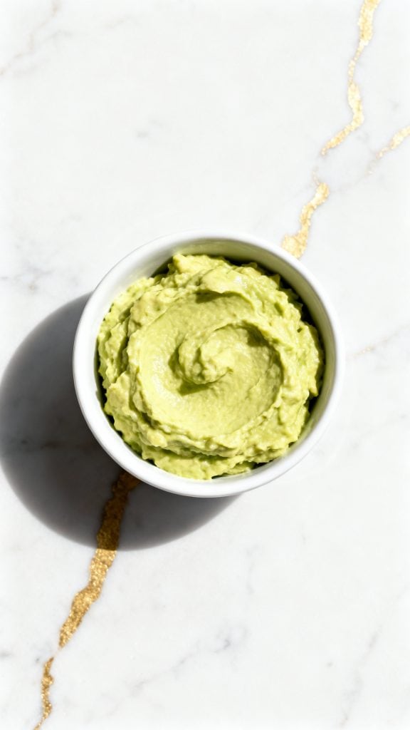 Quinoa Chickpea Patties with Avocado Sauce