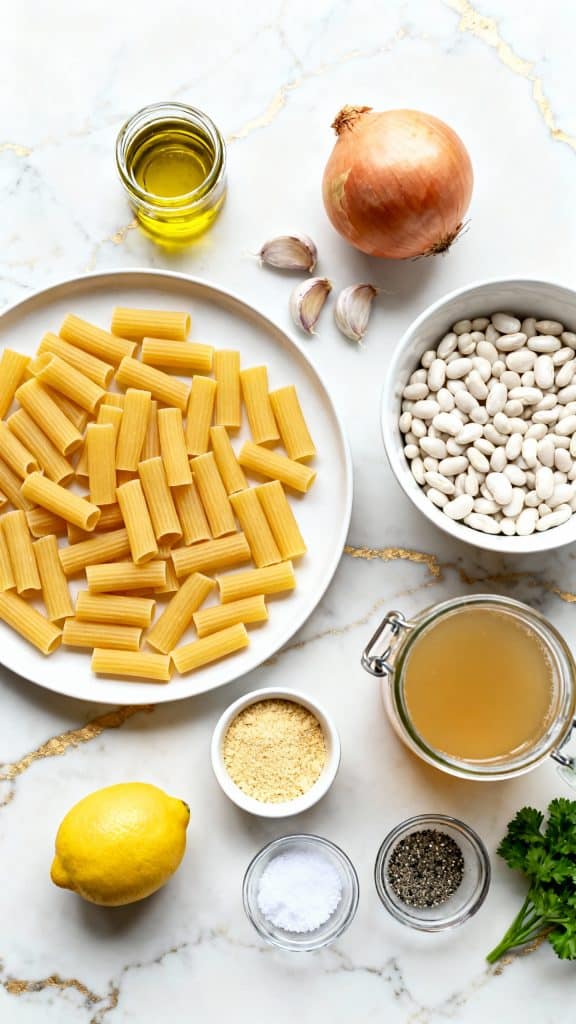 Creamy White Bean Pasta