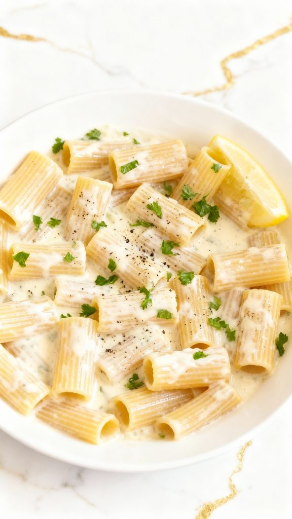 Creamy White Bean Pasta