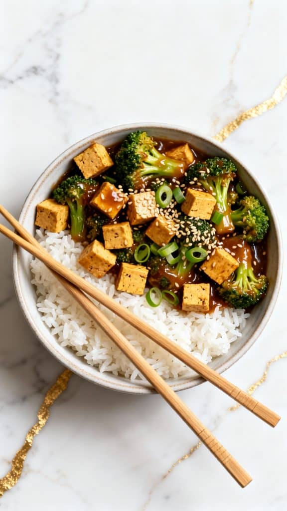 Tempeh & Broccoli Rice Bowl