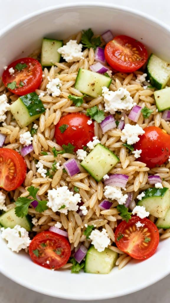 Mediterranean Orzo Salad