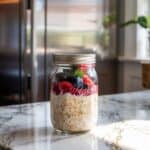 Overnight Oats with Chia and Berries