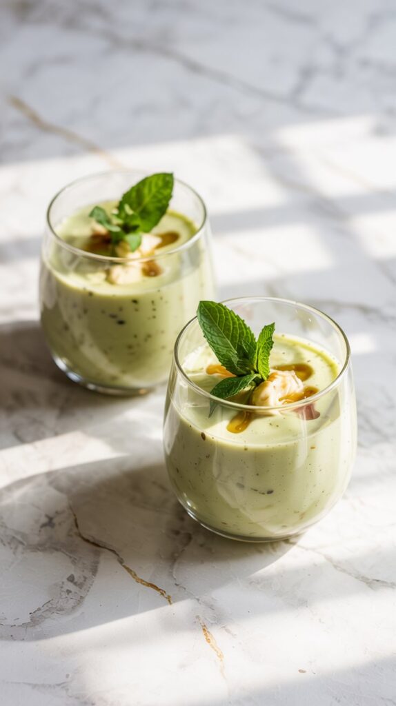 Silken Tofu Avocado Banana Smoothie