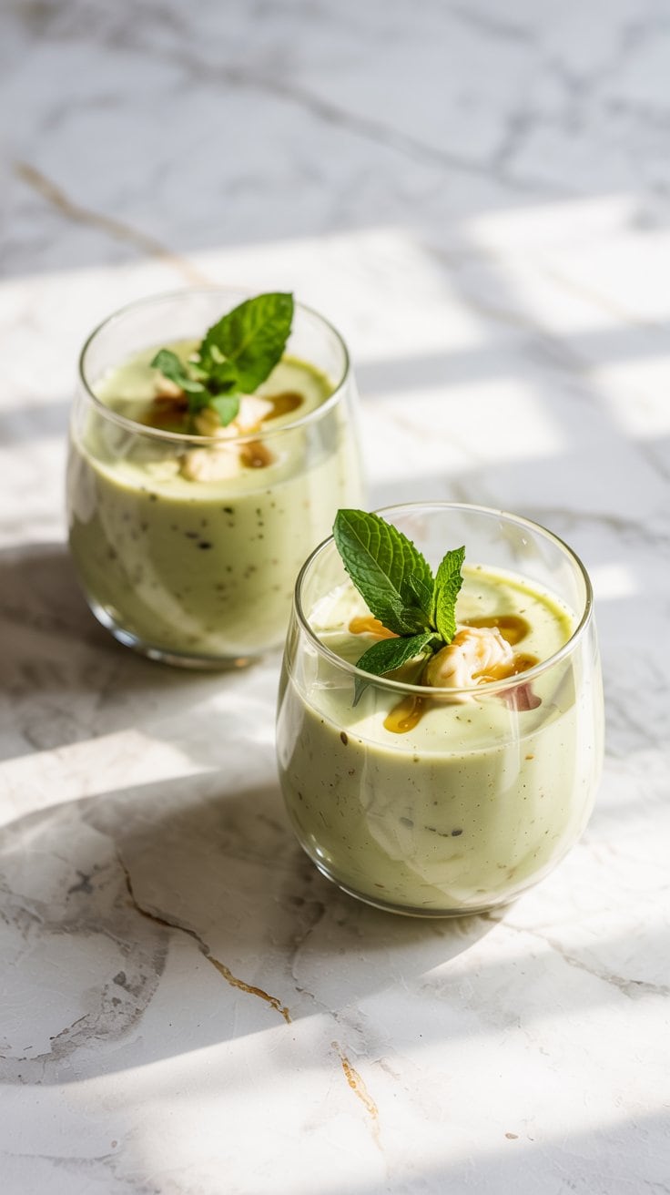 Silken Tofu Avocado Banana Smoothie