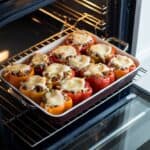 Stuffed Bell Peppers with Quinoa & Black Beans