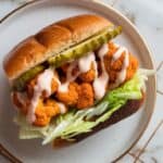 Buffalo Cauliflower Sandwich