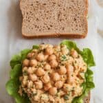 Chickpea Salad Sandwich.