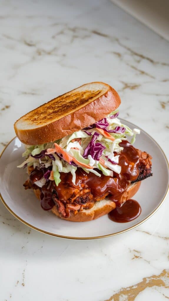 BBQ Jackfruit Sandwich