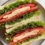 Vegan BLT with Tempeh Bacon