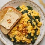 Tofu Scramble with Spinach & Turmeric