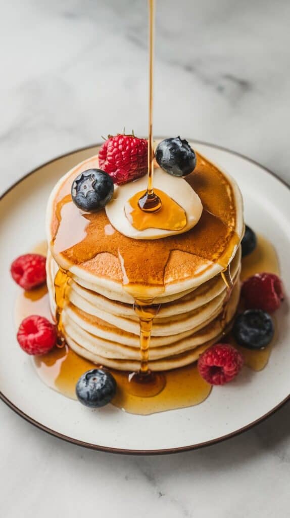 Fluffy Vegan Pancakes
