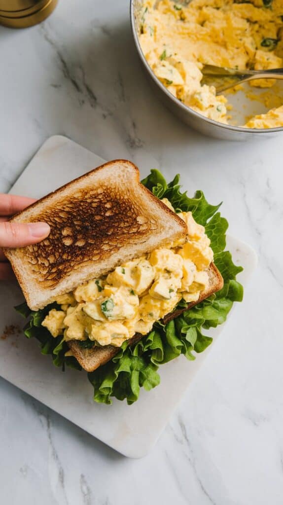 Vegan Egg Salad Sandwich