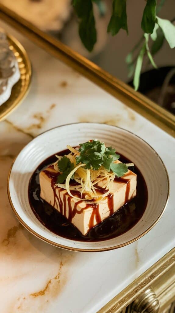 Lemongrass Plum Sauce Silken Tofu