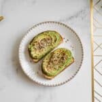 Avocado Toast with Hemp Seeds & Chili Flakes