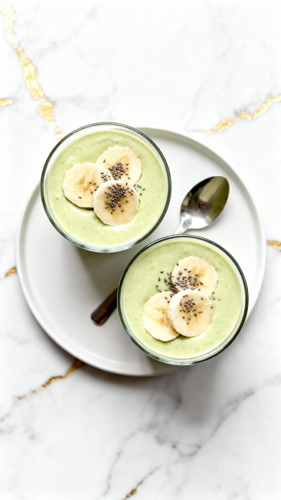 Silken Tofu Avocado Banana Smoothie