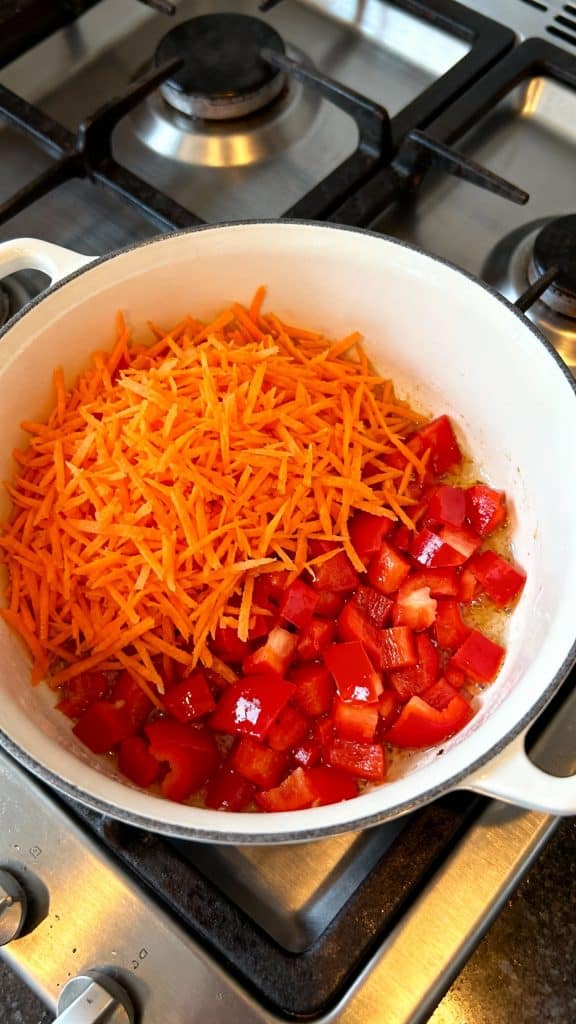 Silken Tofu Scramble with Veggies