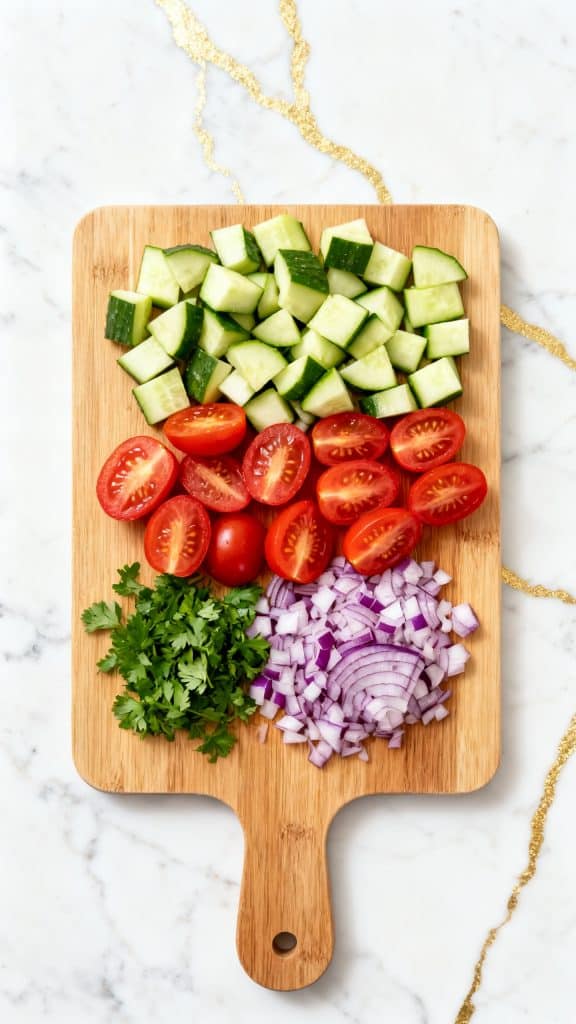 Roasted Chickpea & Farro Salad