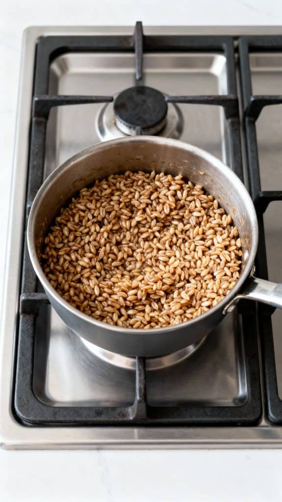 Roasted Chickpea & Farro Salad