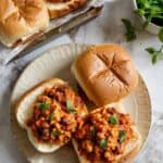 Spicy Lentil Sloppy Joes