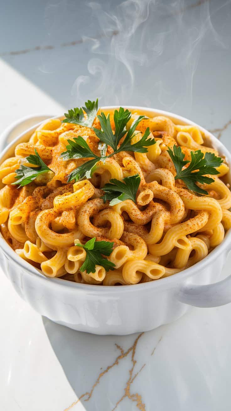 Pumpkin Mac and Cheese (No-Nuts, No-Soy)