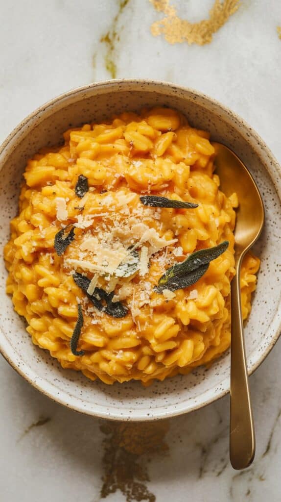 Pumpkin and Sage Risotto (Creamy & Elegant)